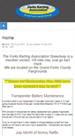 Mobile Screenshot of forkskartingassociation.com
